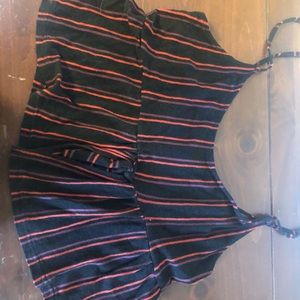 top shop tank top with tie
